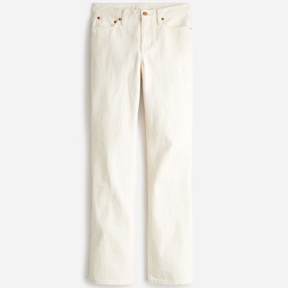 J.Crew Jeans Full-length Demi-boot Jean—Ecru—Size 31 (US) - Picture 3 of 12